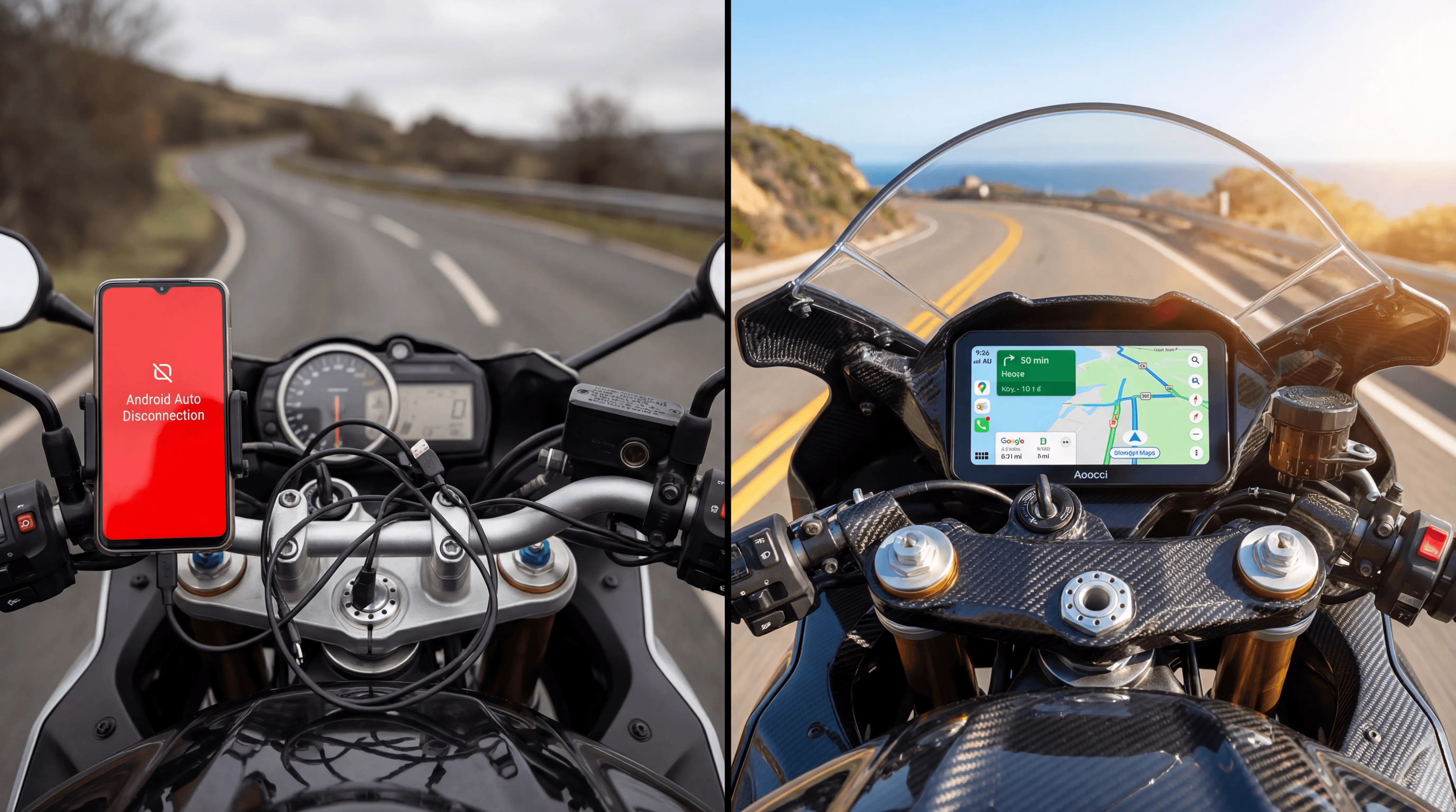 Fix Android Auto Not Working on Motorcycle | Connection Rescue 2026 Aoocci Fix Android Auto Not Working on Motorcycle | Connection Rescue 2026 Aoocci