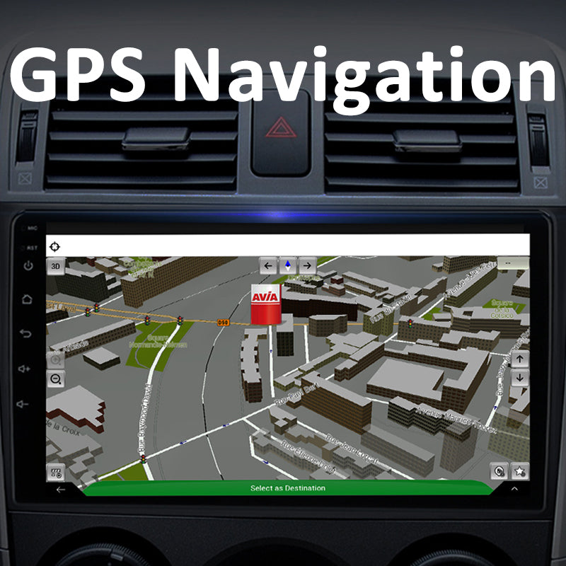 9'' Navigation Video Integrated Radio Android 12.0 for Hyundai Accent Verna 2010-2017