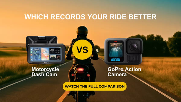 Motorcycle Dash Cam vs GoPro Action Camera – Aoocci