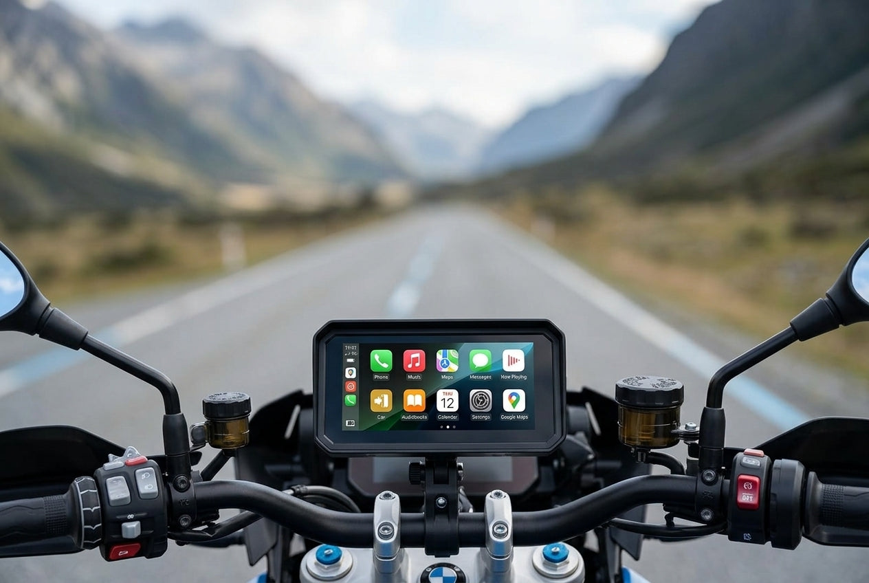 Android Auto vs. Full Android for Motorcycle Nav – Aoocci