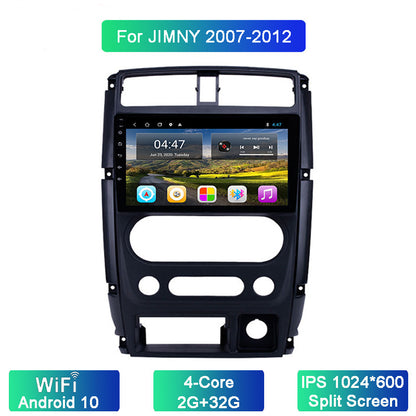 Navigazione GPS stereo con touch screen IPS da 9'' Android 12.0 per Suzuki Jimny 2007-2020