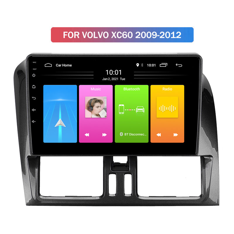 Lettore multimediale per auto da 9'' Android 12.0 per Volvo XC60 2009-2012