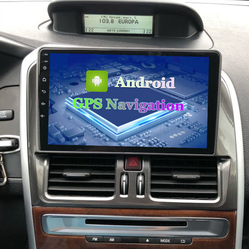Lettore multimediale per auto da 9'' Android 12.0 per Volvo XC60 2009-2012