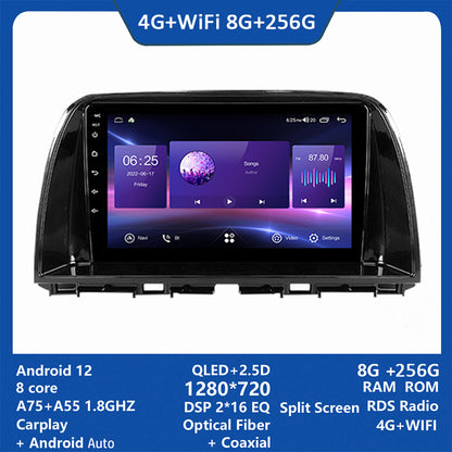 9''-Car-Stereo-GPS-Multimedia-Player-Android-12.0-for-Mazda-CX-5-2013-2016-9