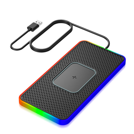 Car Wireless Charging Pad - 1m Long Wire / USB Interface - Aoocci