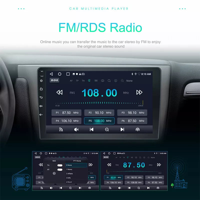 9''-GPS-Navigation-Radio-Car-Stereo-Android-12.0-for-Mazda-BT-50-2006-2010-7