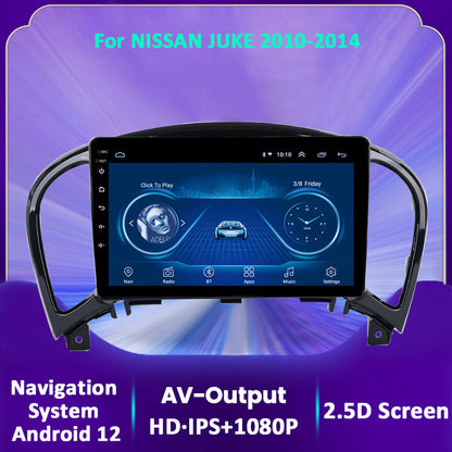Οθόνη αφής GPS ραδιόφωνο πλοήγησης 9'' Android 12.0 για Nissan Juke 2010-2014