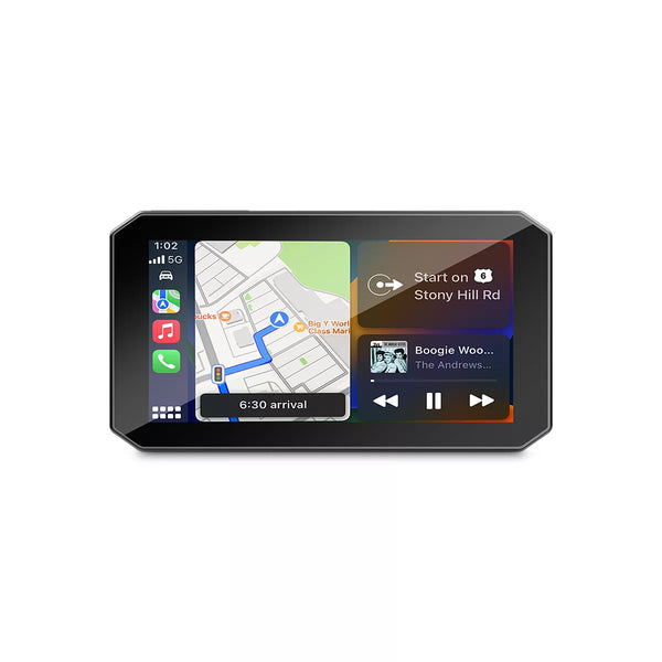 BX Motorcycle CarPlay with Dashcam & Smart BSD - Real-Time Blind 