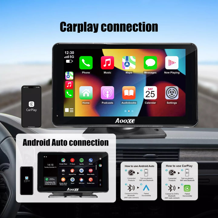 aoocci-P705-wireless-carplay-features-connection