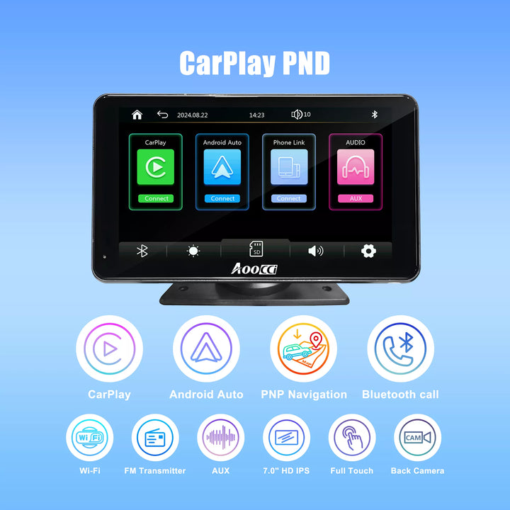 aoocci-P705-wireless-carplay-features-list