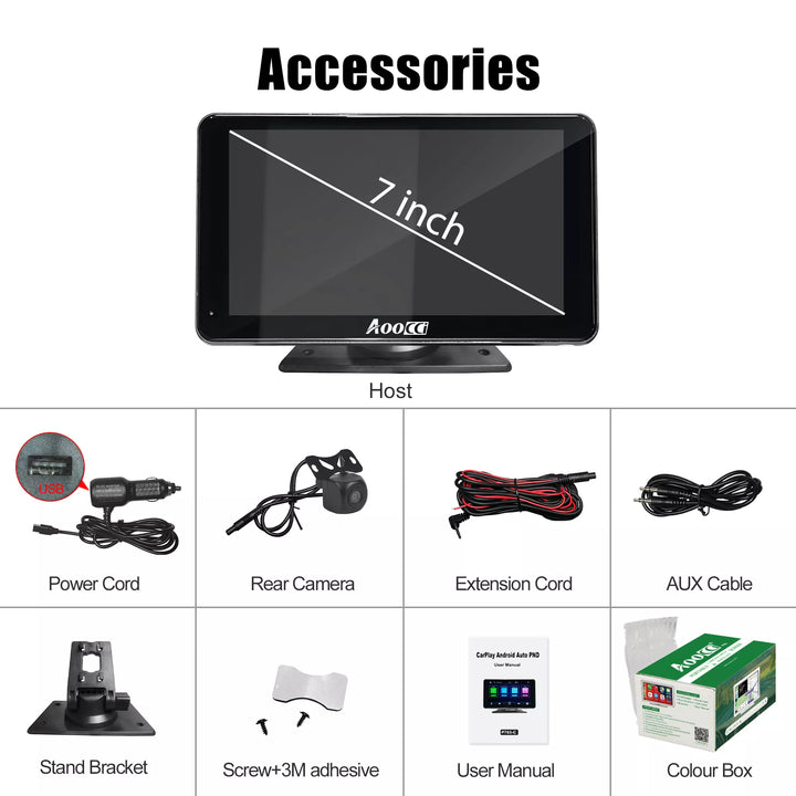 aoocci-P705-wireless-carplay-features-package