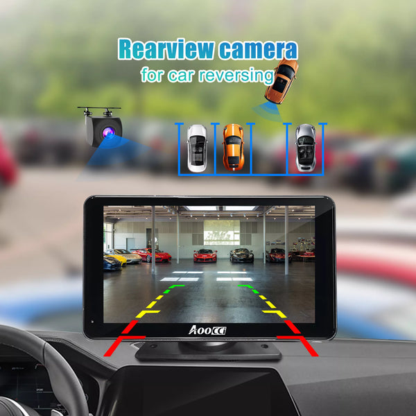 Écran portable sans fil P705 CarPlay et Android Auto