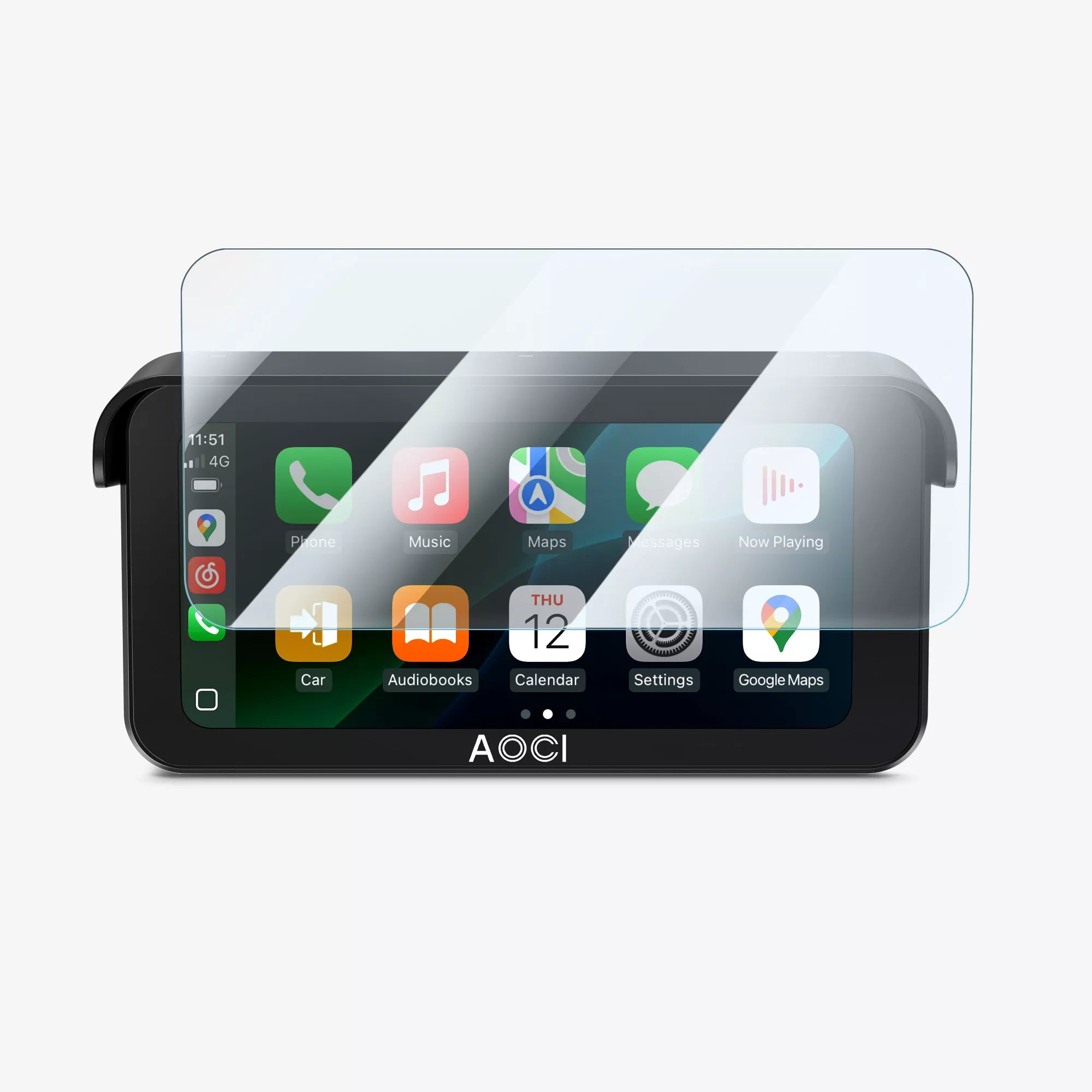Aoocci Screen Protector for Motorcycle CarPlay Display