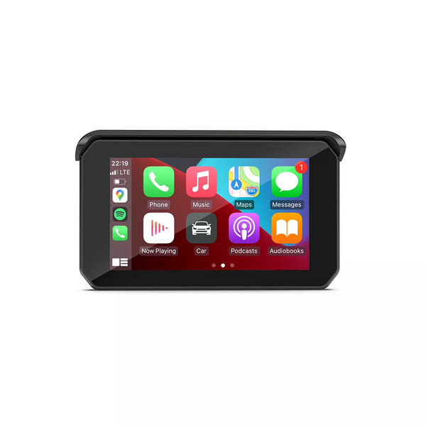 C5 Pro 5" Motorrad CarPlay mit Front- und Rückfahrkamera