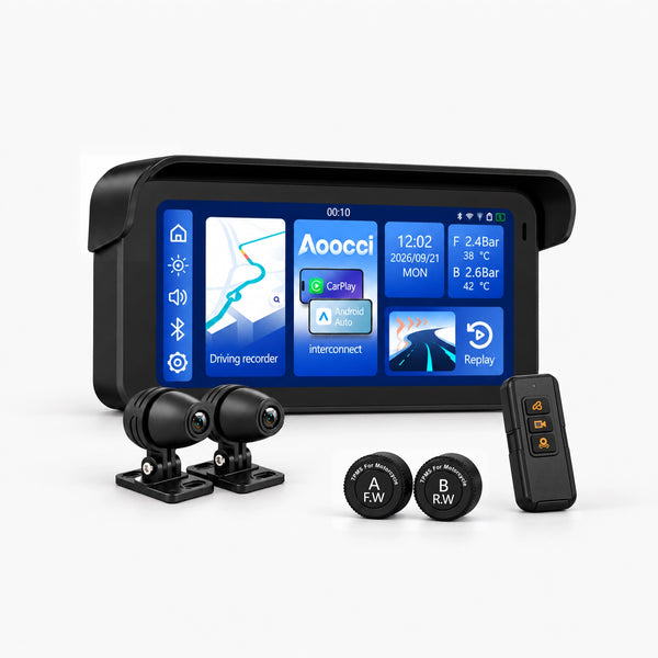 C6 Pro – Cameră video all-in-one pentru motocicletă cu GPS & antifurt