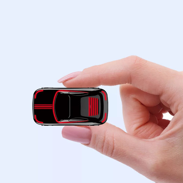 Boîtier AI WA18 CarPlay sans fil avec lumières d'ambiance RGB