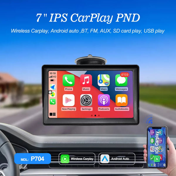 P702 Écran AUX sans fil CarPlay 7