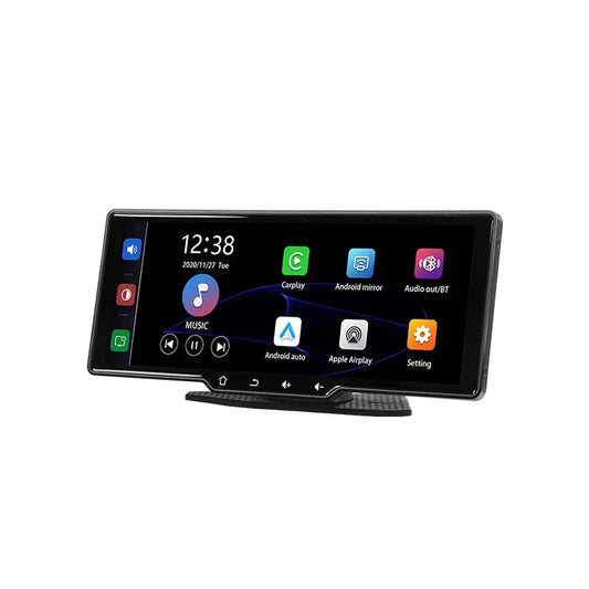 Aoocci P103 10" Wireless CarPlay 1080P Dash Cam Navigation