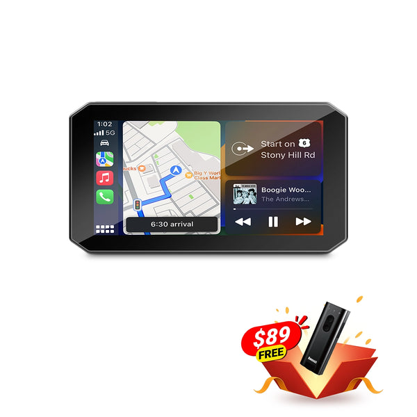 BX Motocicleta CarPlay con Dashcam y BSD Inteligente