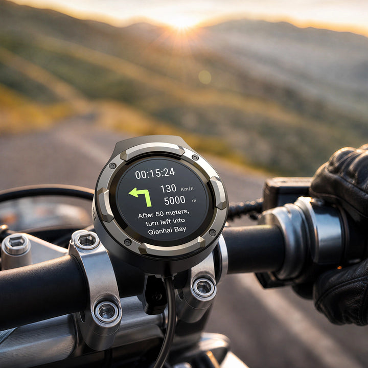 Aoocci NAV 1 | Smart Cycle Computer with App-Synced Navigation