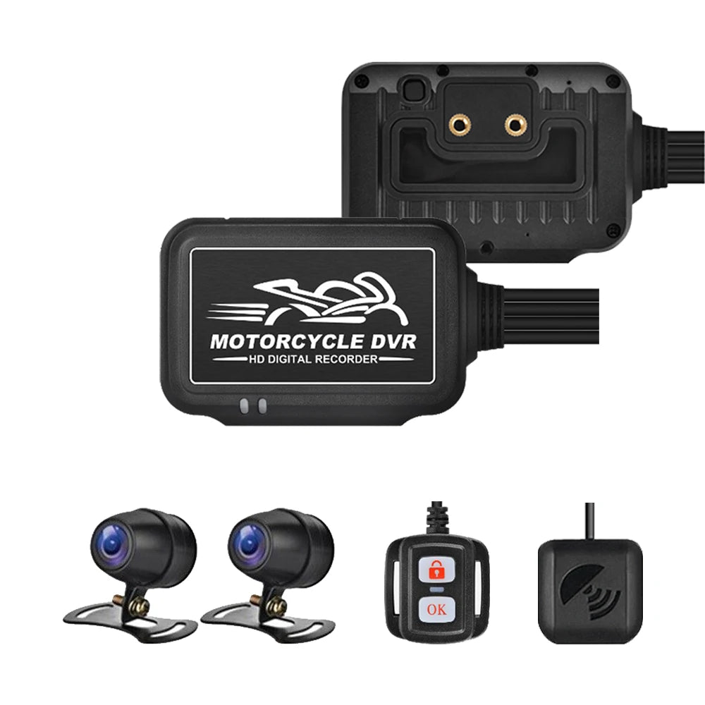 C4 Motorcycle Front and Rear Camera – Aoocci