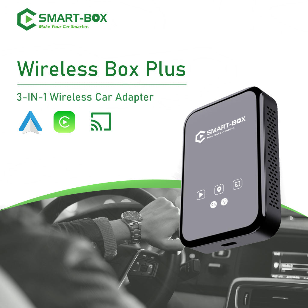 Wireless CarPlay＆Android Auto Adapter with Mirroring – Aoocci